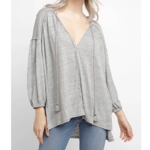 We the Free Just a Henley Top - Picture 1 of 5